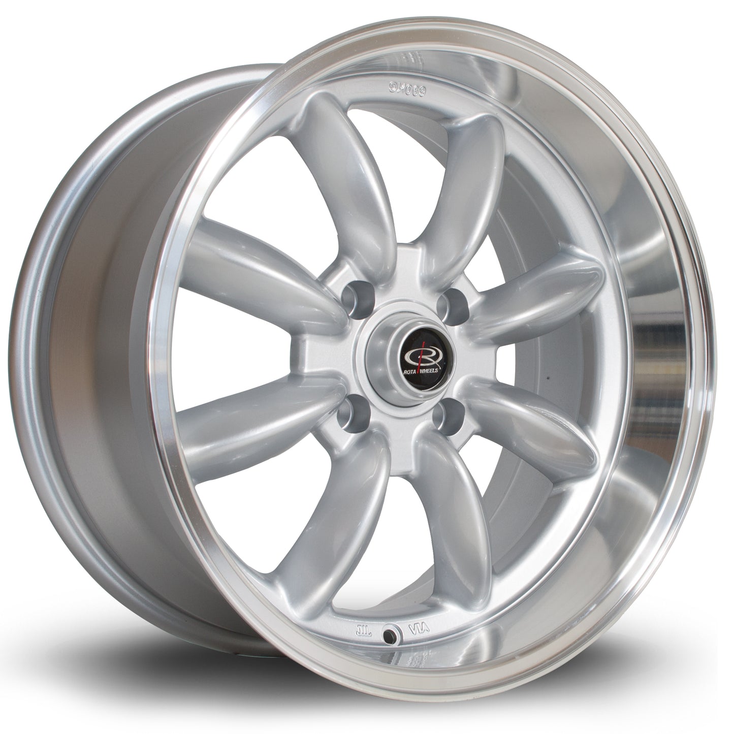 Rota RBR Alloy Wheels - 17x8.5 | 4x114 | ET04 | Silver/Polished Lip