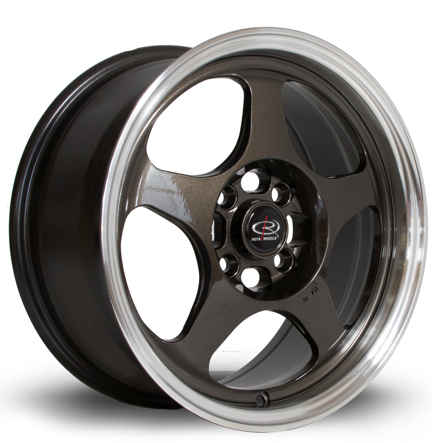 Rota Slip Alloy Wheels - 15x7 | 4x100 | ET40 | Gunmetal/Polished Lip