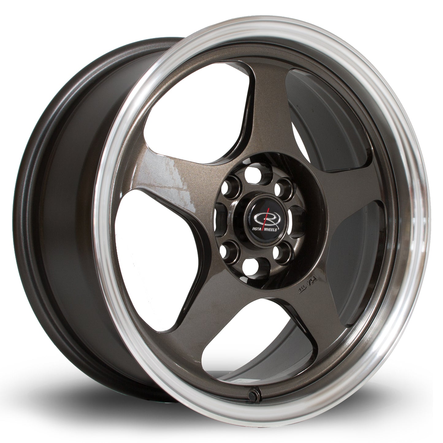 Rota Slip Alloy Wheels - 16x7 | 5x114 | ET40 | Gunmetal/Polished Lip