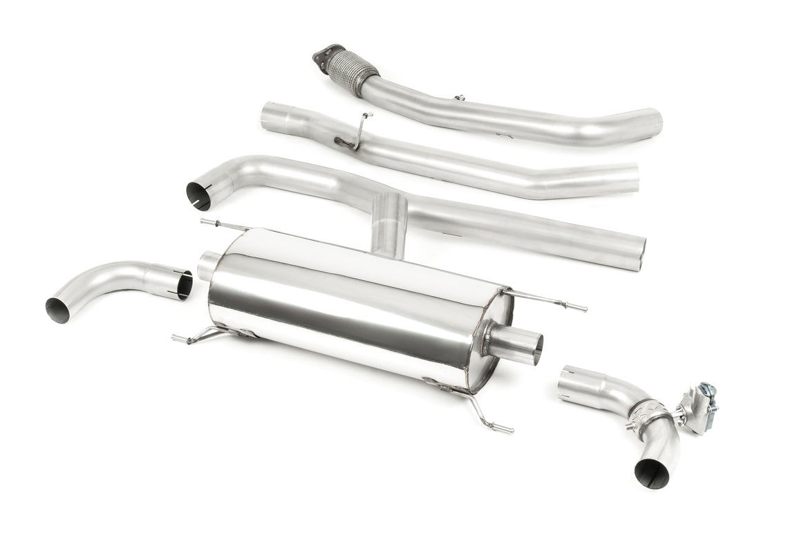 Milltek Non-Res Valved Cat Back Exhaust for Alfa Romeo Giulia 2.0T Veloce 17-22