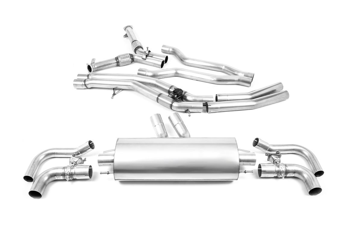 Milltek Non-Res Cat Back Exhaust for Audi RSQ8