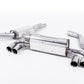 Milltek Resonated Secondary Cat Back Exhaust for BMW 1M Coupe E82 (11-12)