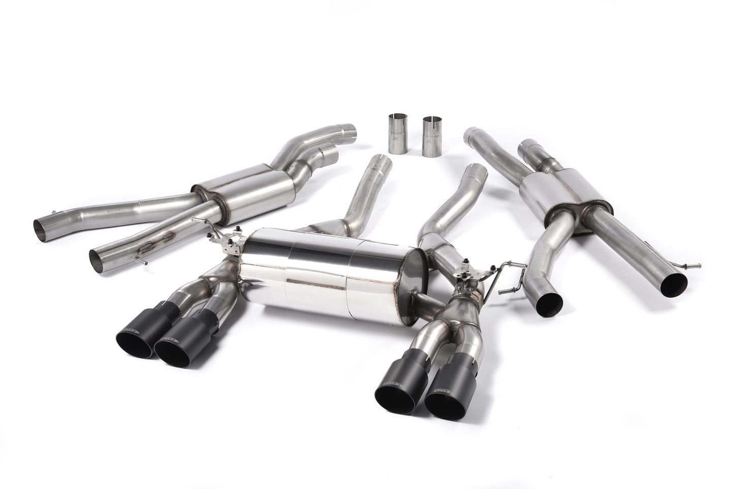 Milltek Cat Back Race Exhaust Black Tips for BMW M3 F80 (14-18)