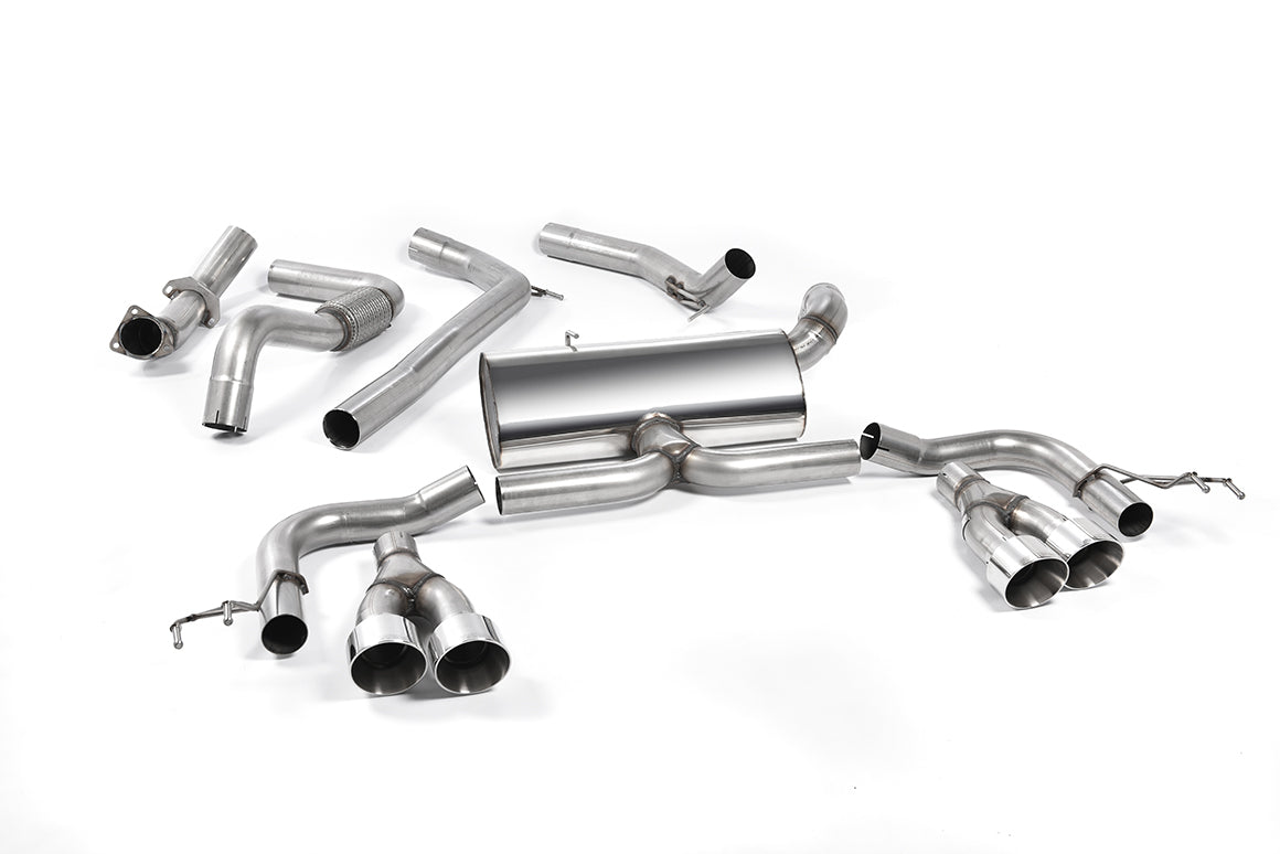 Milltek Cat Back Road+ Exhaust for Honda Civic Type R FK2 (15-17)