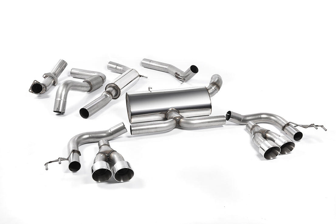 Milltek Cat Back Exhaust for Honda Civic Type R FK2 LHD (15-17) EC
