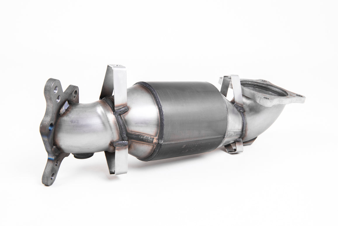 Milltek Cast Downpipe & HJS Sports Cat for Honda Civic Type R FK8