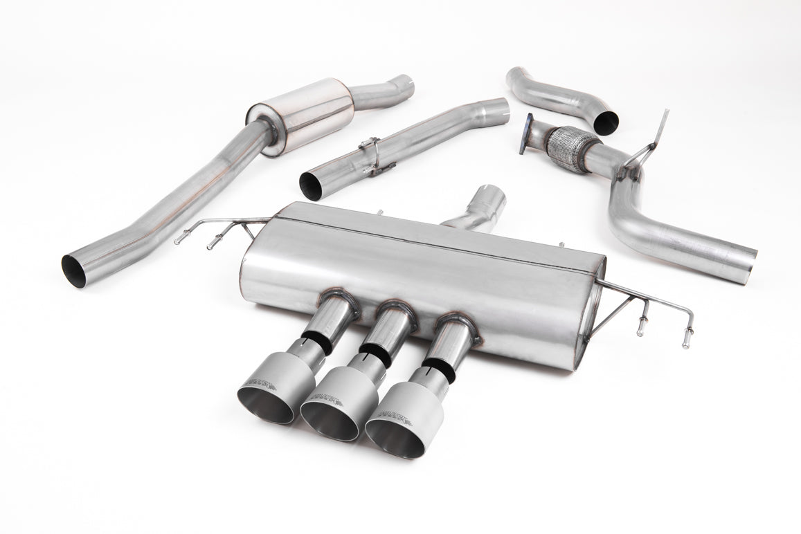 Milltek Part-Res Cat Back Exhaust Titanium for Honda Civic Type R FK8