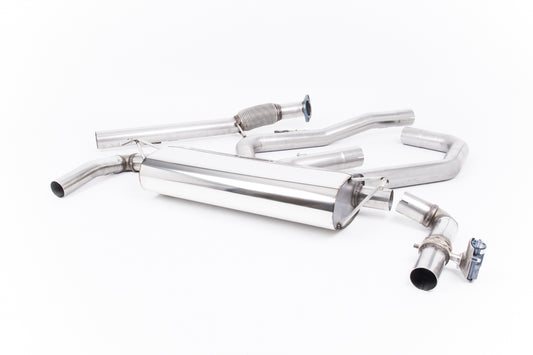 Milltek Non-Res Cat Back Exhaust Polished for Hyundai i30N Performance (17-18)