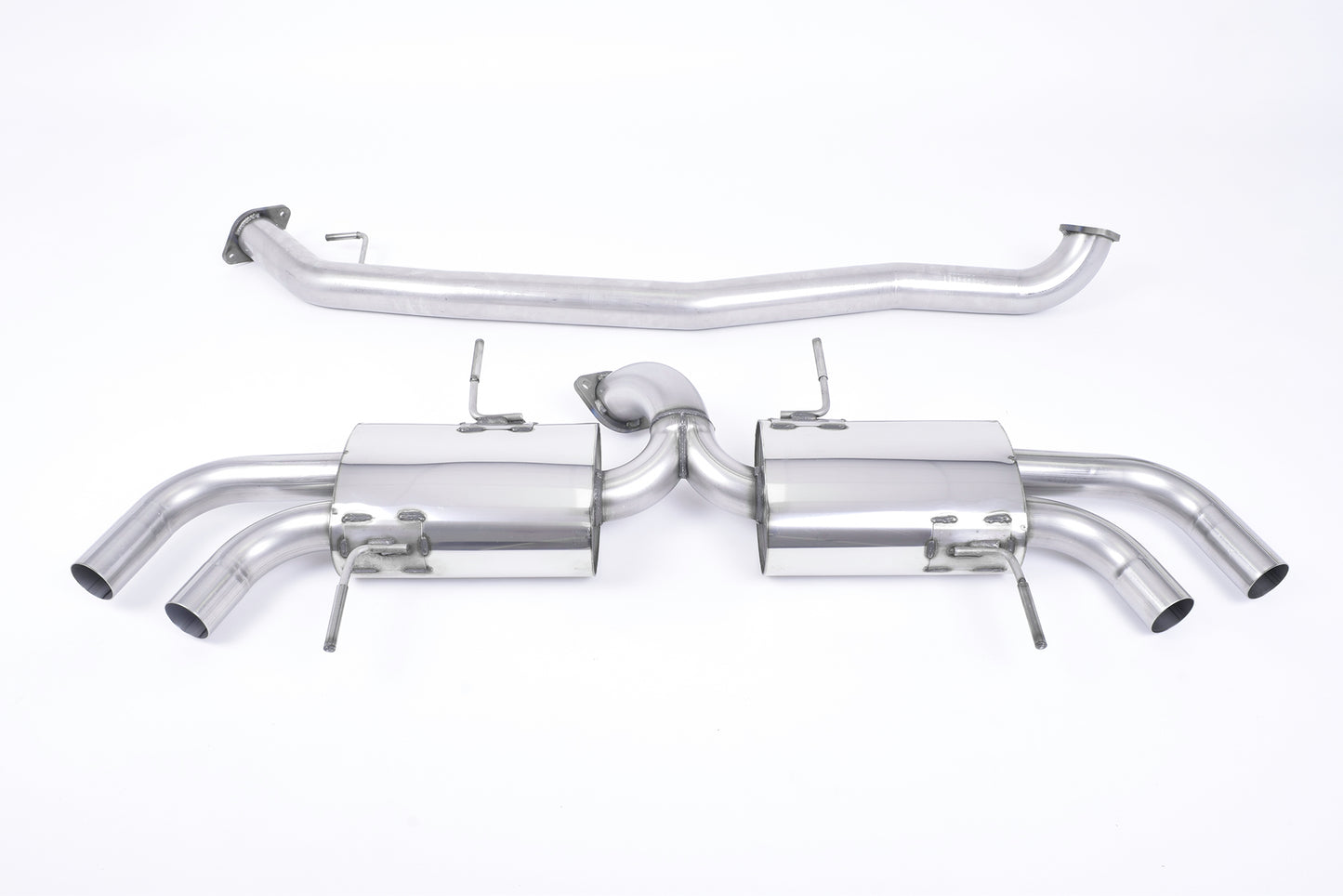 Milltek Secondary Cat Back Exhaust for Nissan GT-R R35 (09-15) EC