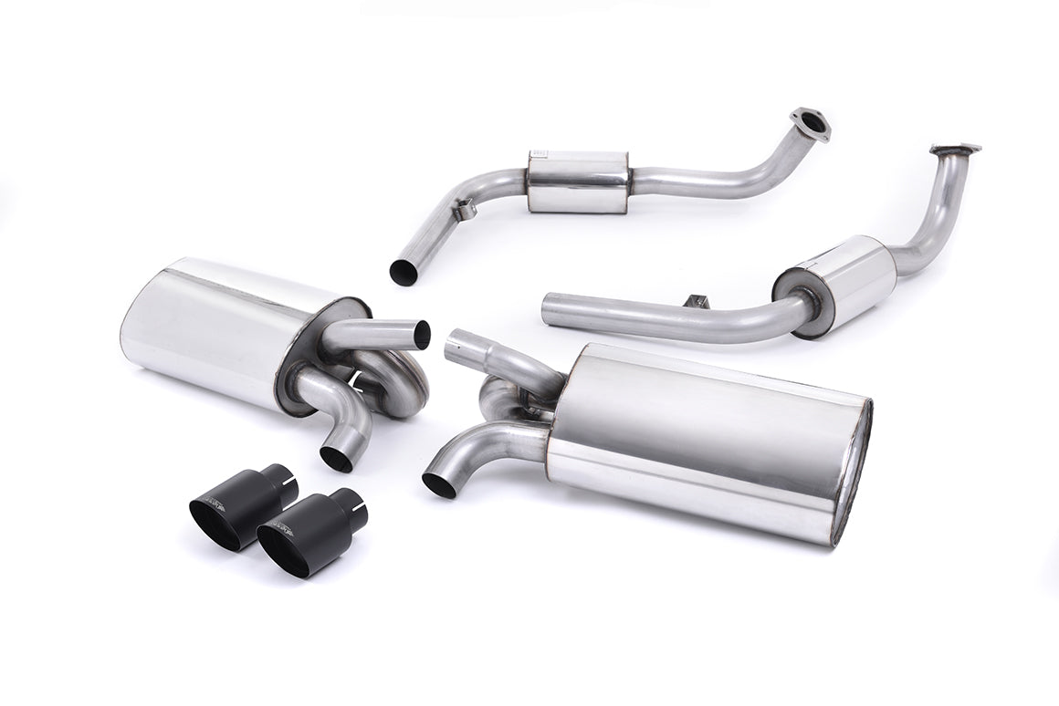 Milltek Cat Back Exhaust Black for Porsche Boxster S 3.4 987 Gen2 (09-13)