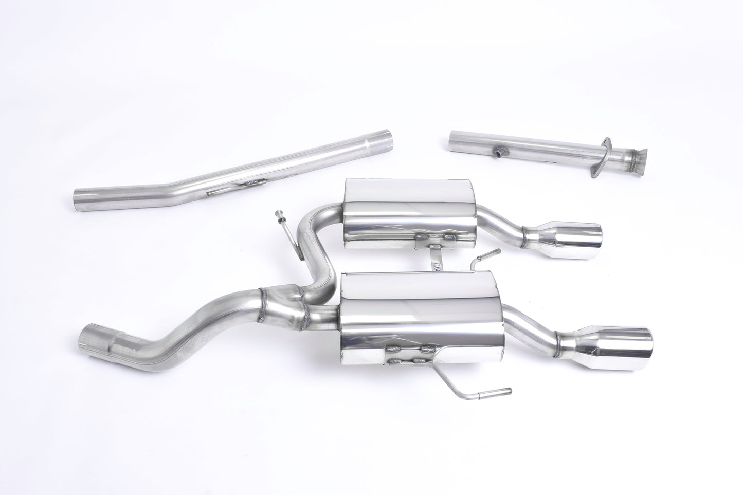 Milltek Non-Res Full System & Decat for Renault Clio 182 2.0 16v (03-06)