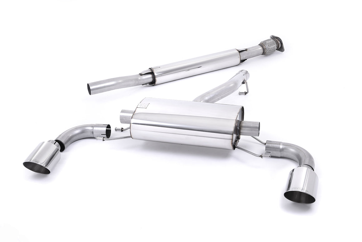 Milltek Resonated Secondary Cat Back Exhaust for Toyota GT86 (12-22)