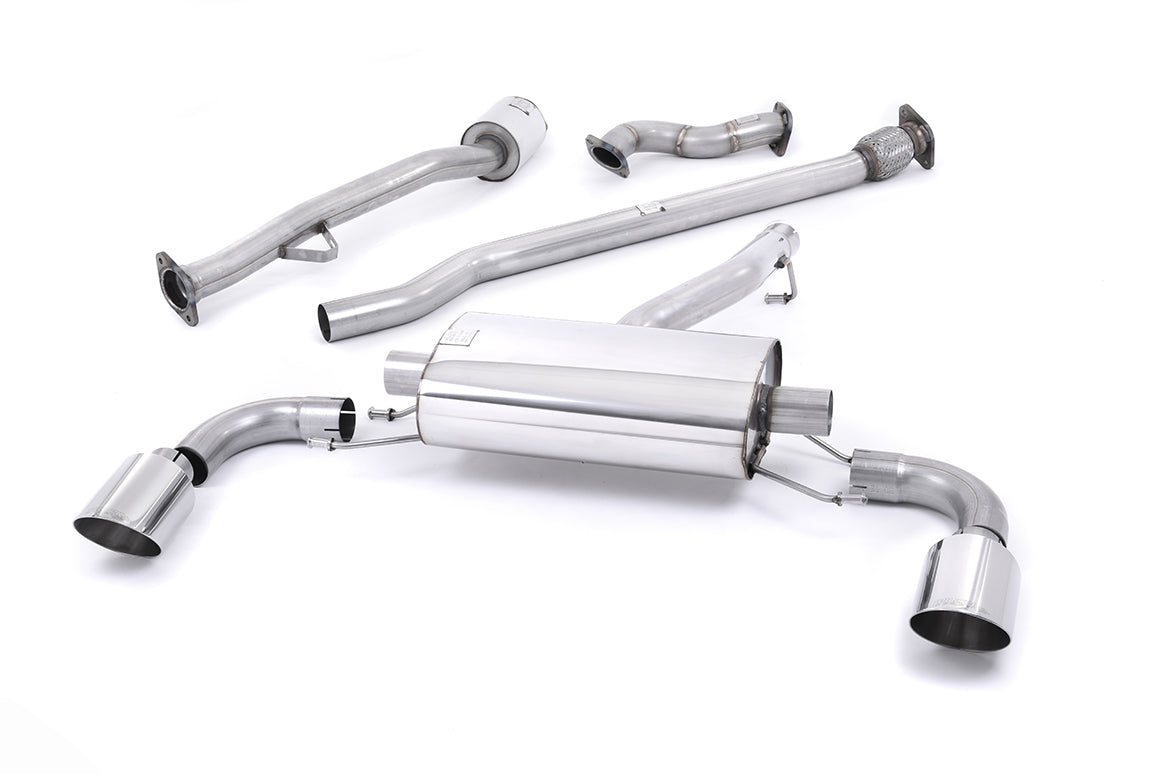 Milltek Non-Res Primary Cat Back Exhaust for Subaru BRZ (12-22)