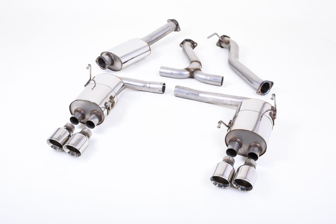 Milltek Cat Back Exhaust Burnt Titanium for Subaru Impreza WRX STI (14-22) EC