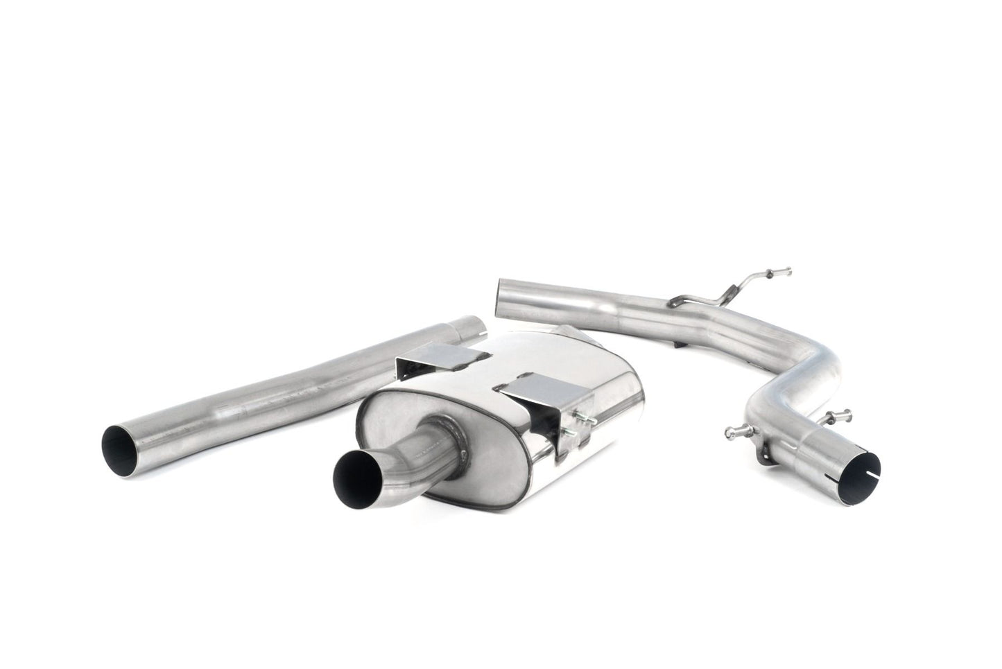 Milltek Cat Back Exhaust K1 Style for Seat Leon FR 2.0 TDI 170 (05-13)