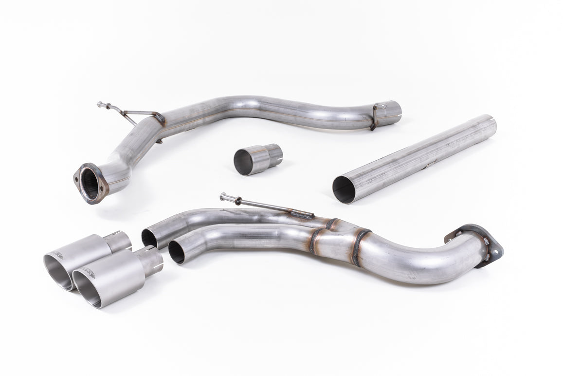 Milltek Non-Res Cat Back Exhaust Titanium for Seat Leon FR 2.0 TDI 184 (13-22)