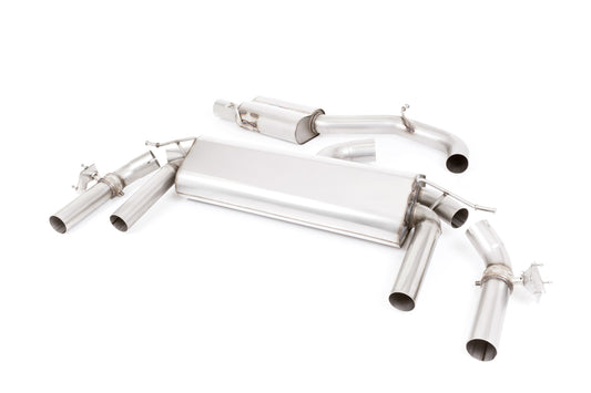Milltek Resonated Cat Back Exhaust Polished for Seat Ateca Cupra 300 (19-22)