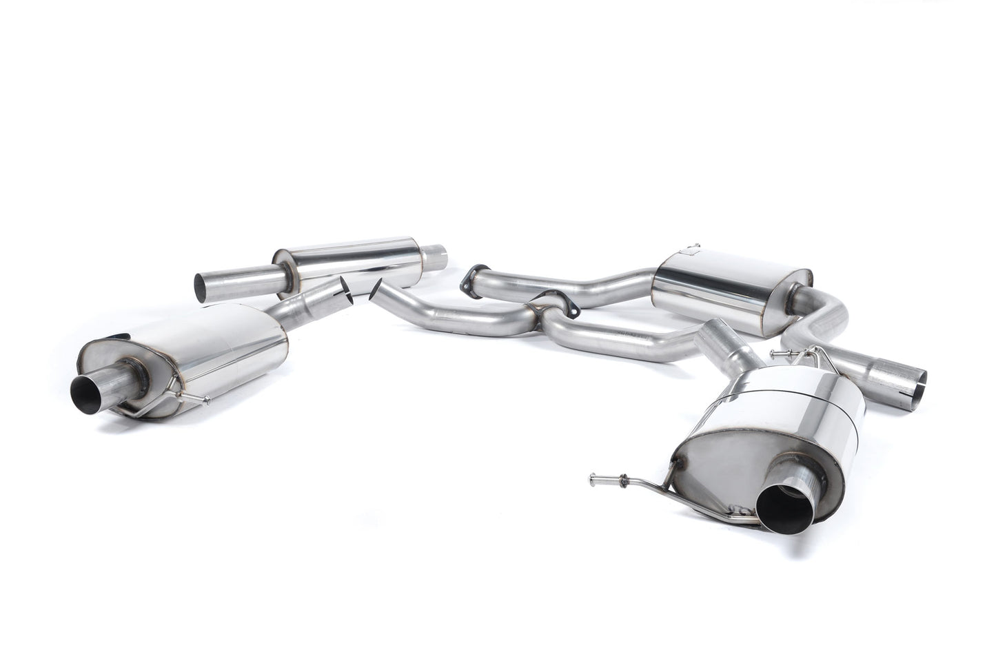 Milltek Resonated Cat Back Exhaust for Skoda Octavia VRS 2.0 TSI (13-22)