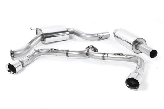 Milltek Cat Back Louder Exhaust Titanium Tips for VW Golf Mk7 GTI (13-16)
