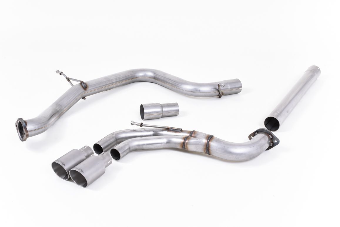 Milltek Non-Res Cat Back Exhaust for VW Golf Mk7 GTD (13-22)
