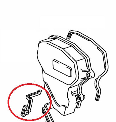 Timing Belt Cover Gasket - Toyota Starlet GT Turbo & Glanza