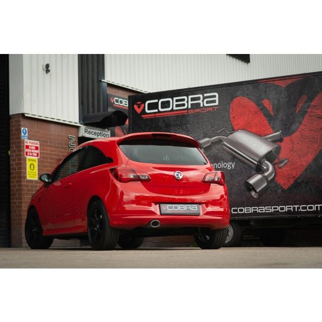 Cobra Venom Box Delete Rear Performance Exhaust - Vauxhall Corsa E 1.2 N/A (15-19)