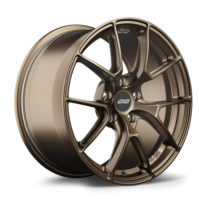 Apex VS-5RS Alloy Wheel 19x9.5 ET29 5x114 Satin Bronze 64.1mm CB