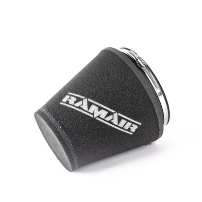 Ramair 90mm ID Neck Large Cone Air Filter with Velocity Stack and Coupling