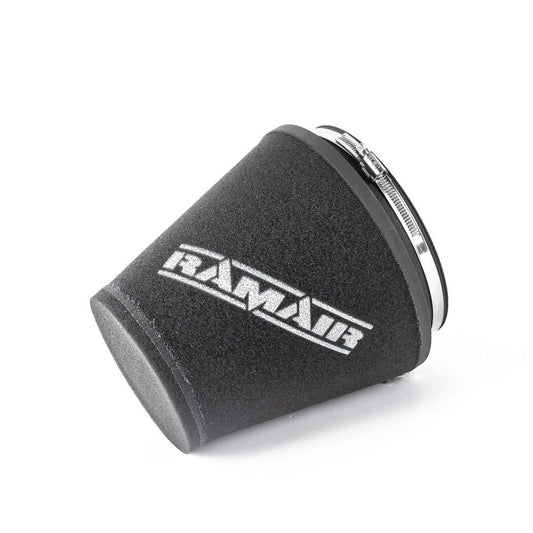 Ramair 90mm ID Neck Large Cone Air Filter with Velocity Stack and Coupling
