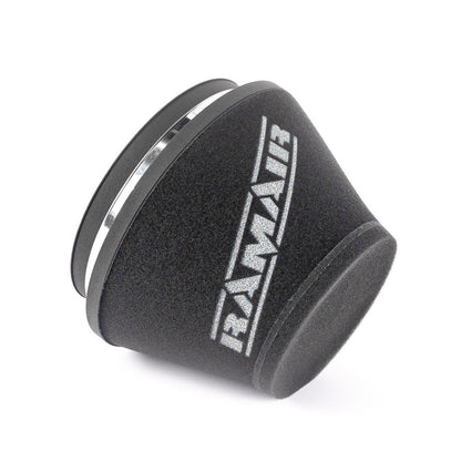 Ramair 80mm OD Neck Medium Cone Air Filter with Velocity Stack