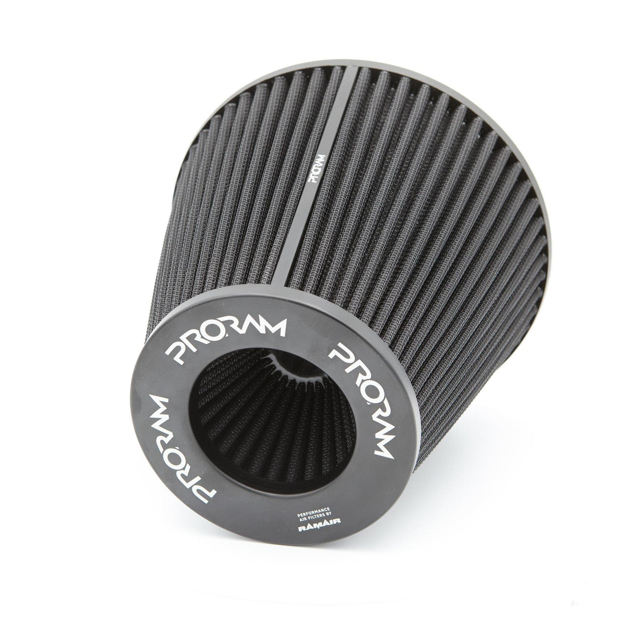 Ramair PRORAM 70mm OD Neck Large Cone Air Filter with Velocity Stack