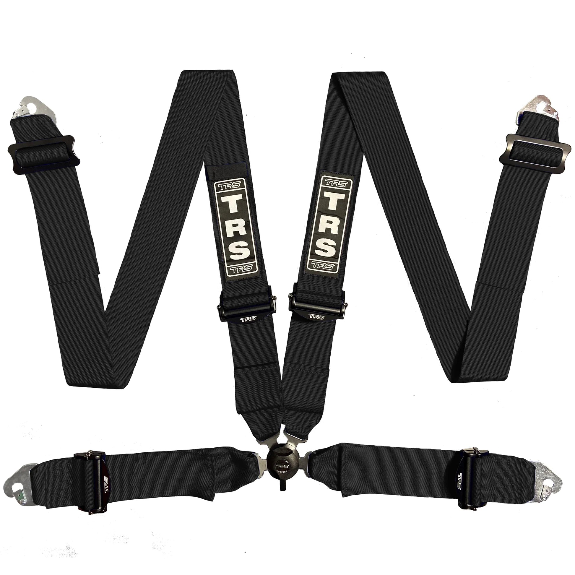 TRS Magnum 4 Point FIA Harness - Black