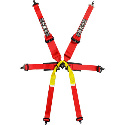 TRS Pro 6 Point Single Seater FHR Only FIA Harness