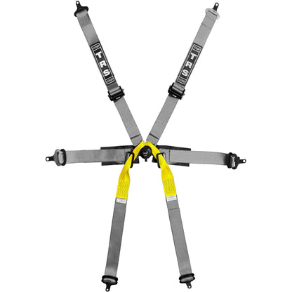 TRS Pro 6 Point Single Seater 50mm FHR Only FIA Harness