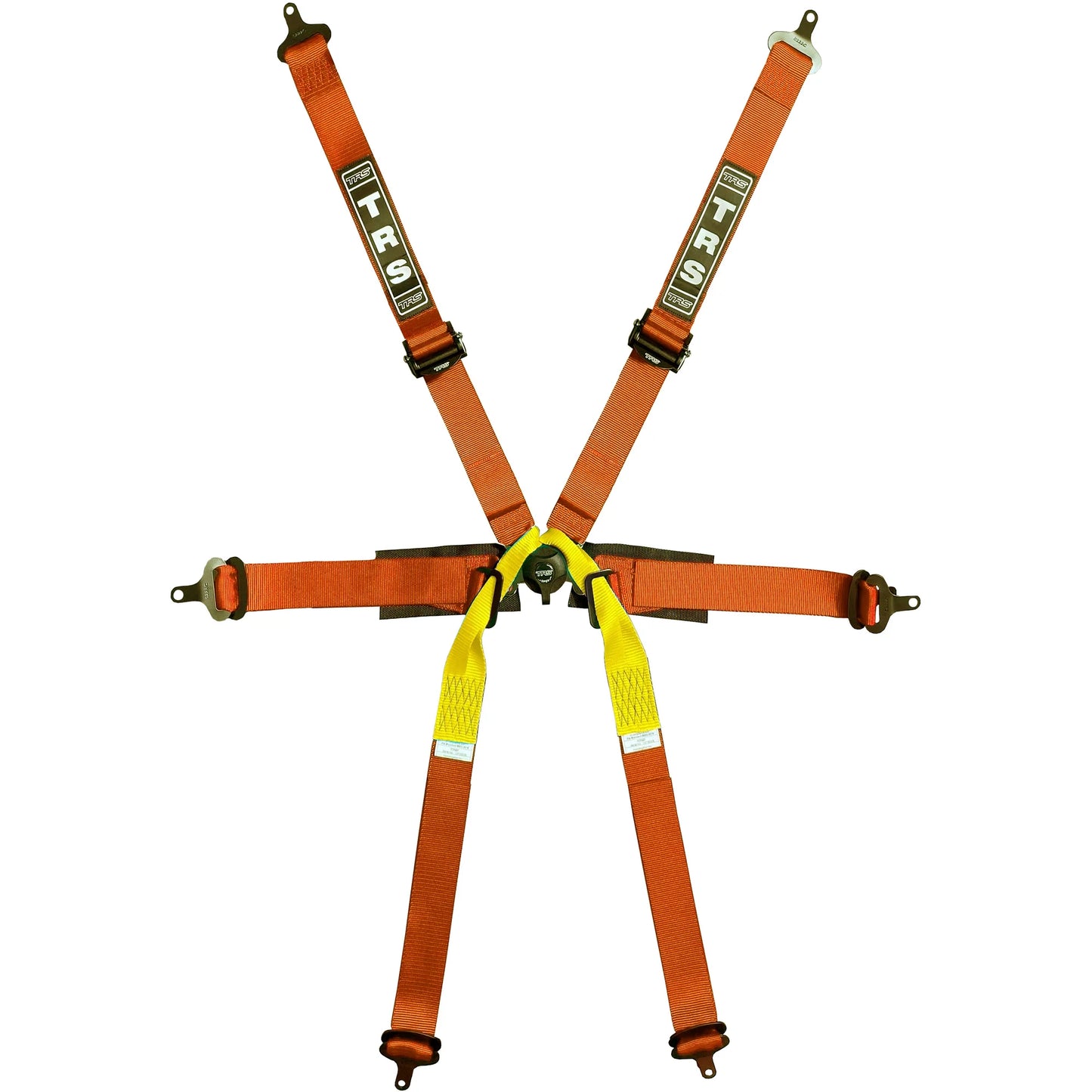 TRS Pro 6 Point Single Seater 50mm FHR Only FIA Harness