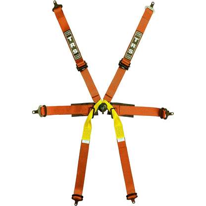 TRS Pro 6 Point Single Seater 50mm FHR Only FIA Harness