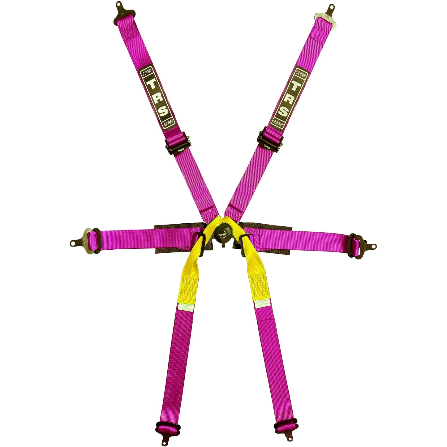 TRS Pro 6 Point Single Seater 50mm FHR Only FIA Harness