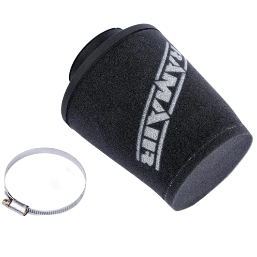 Ramair Offset 57mm Neck Polymer Base Neck Cone Air Filter 163mm