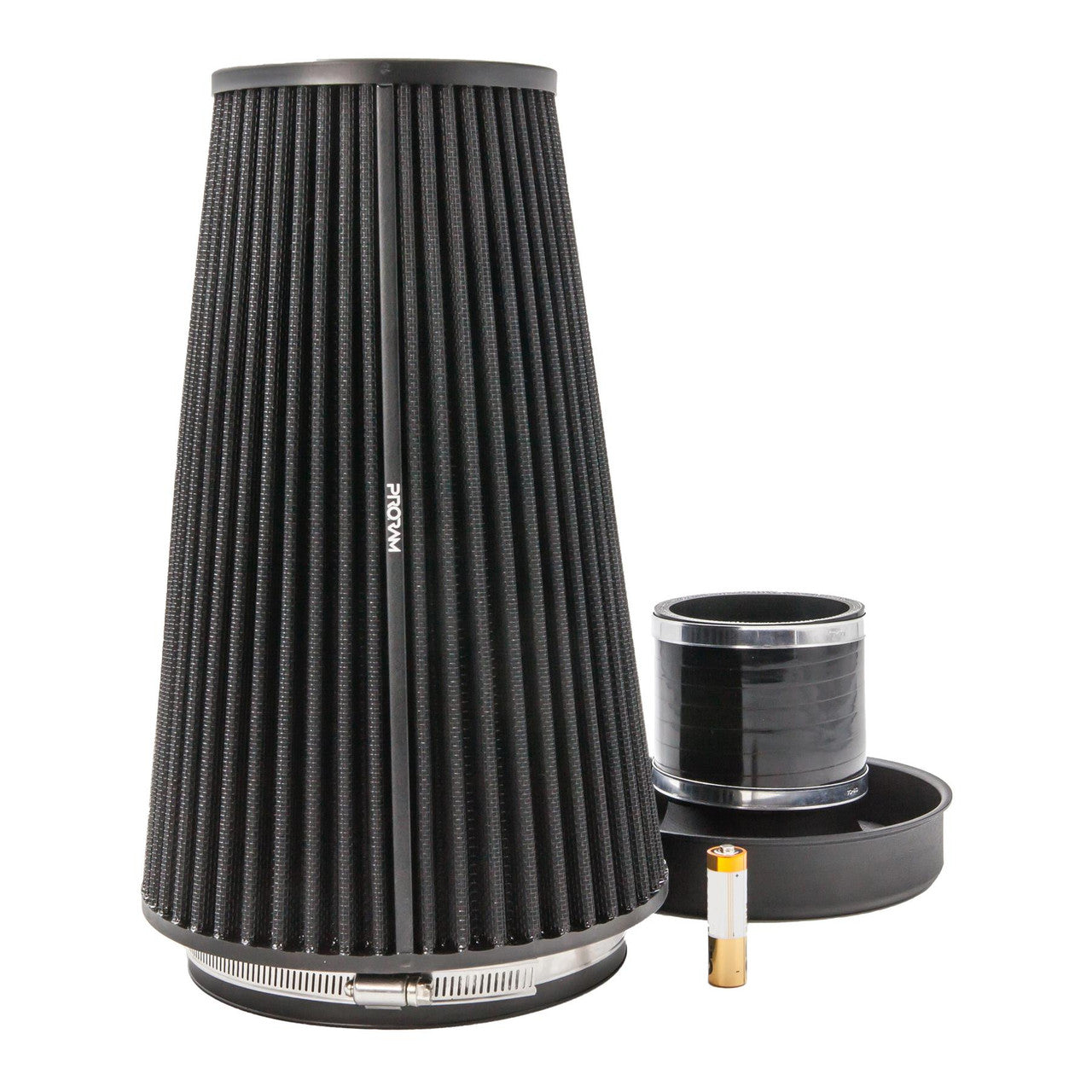 Ramair PRORAM 76mm ID Neck XLarge Cone Air Filter with Velocity Stack and Coupling