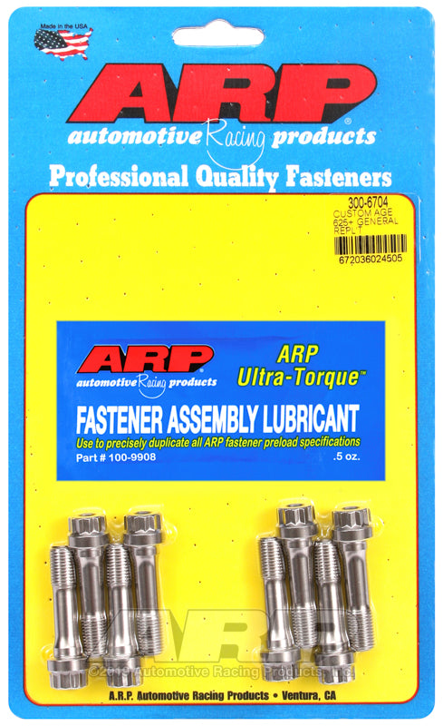 ARP 3/8 CA625+ General Replacement Rod Bolt Kit
