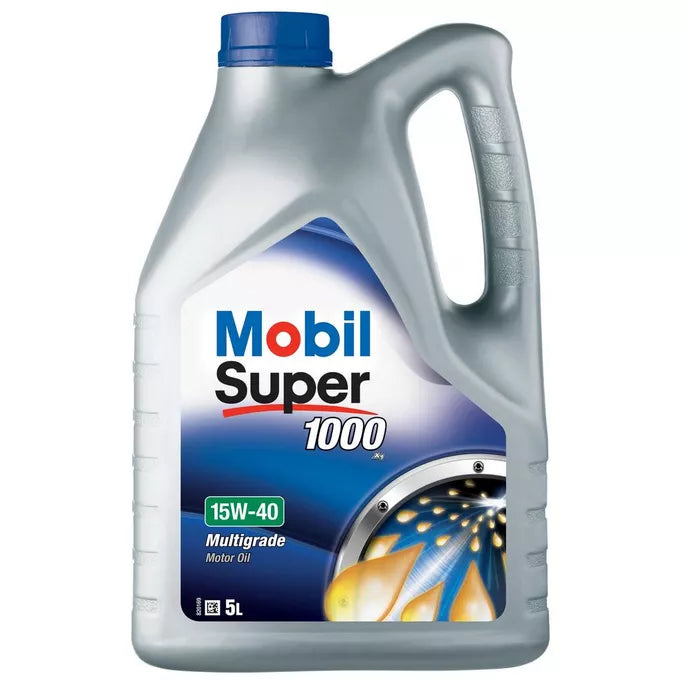 Mobil Super 1000 X1 15w40 Engine Oil (5L)