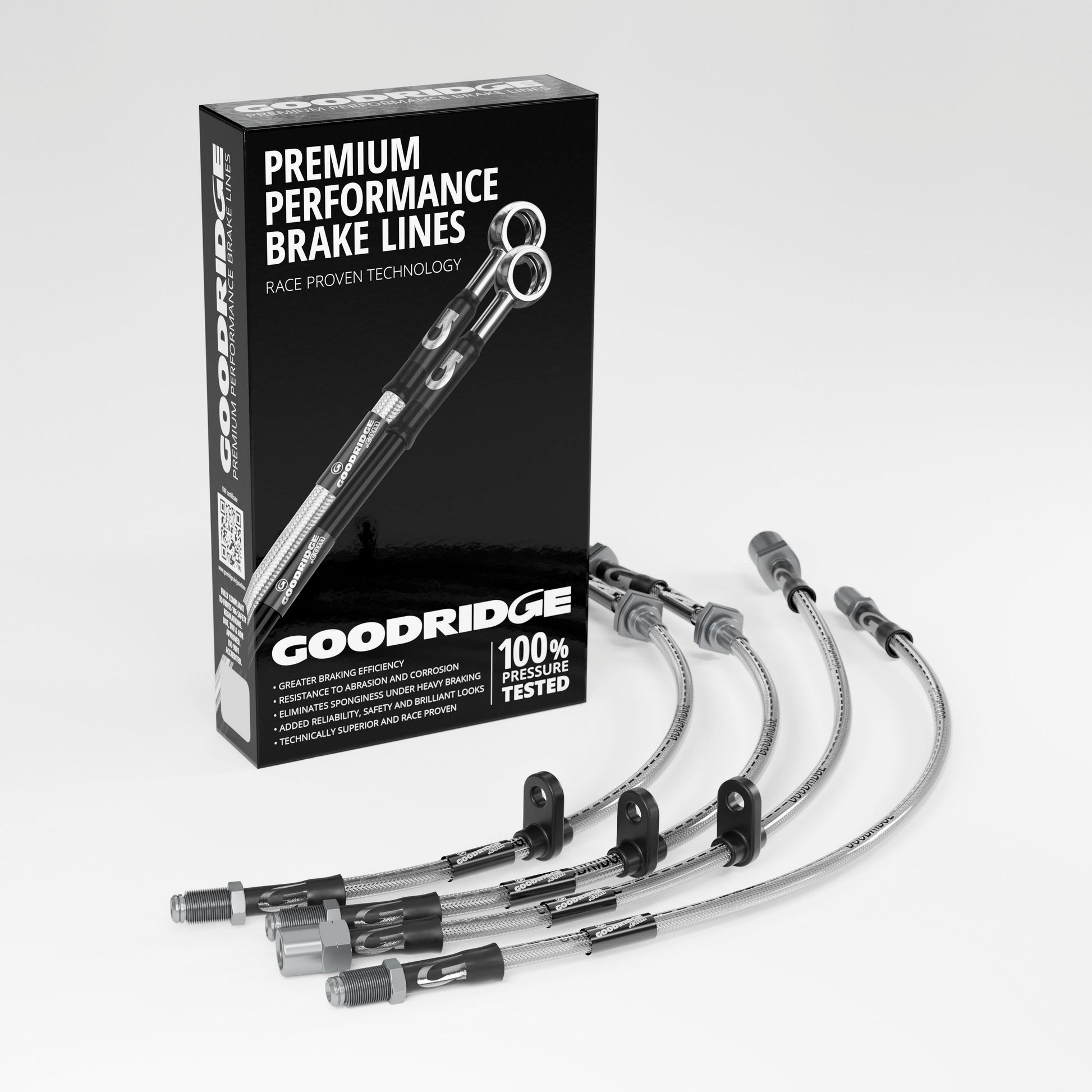 Brake Hose Kit for Rover 2200 SINGLE SYSTEM 1973-1977 - Goodridge