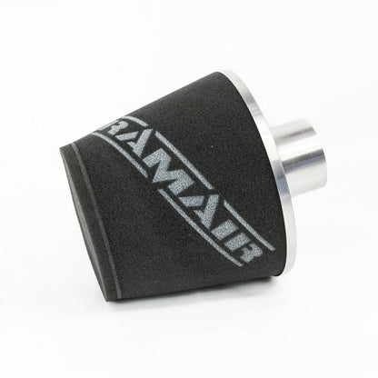 Ramair Large Foam Filter Aluminium Base 70mm Silver