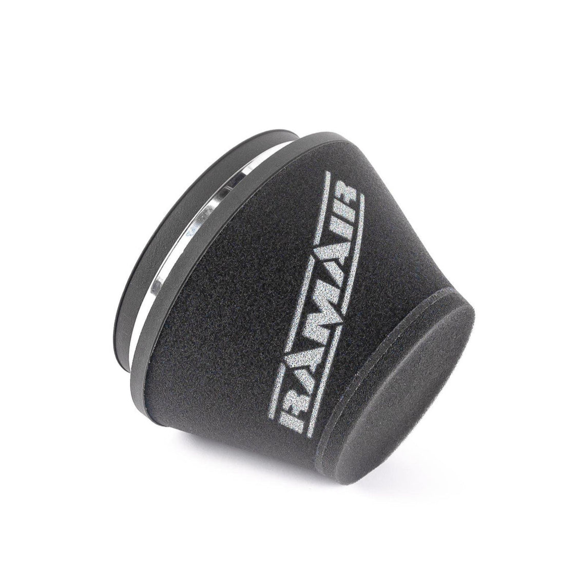 Ramair 80mm ID Neck Medium Cone Air Filter with Velocity Stack and Coupling