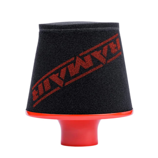 Ramair Large Foam Filter Aluminium Base 70mm Red