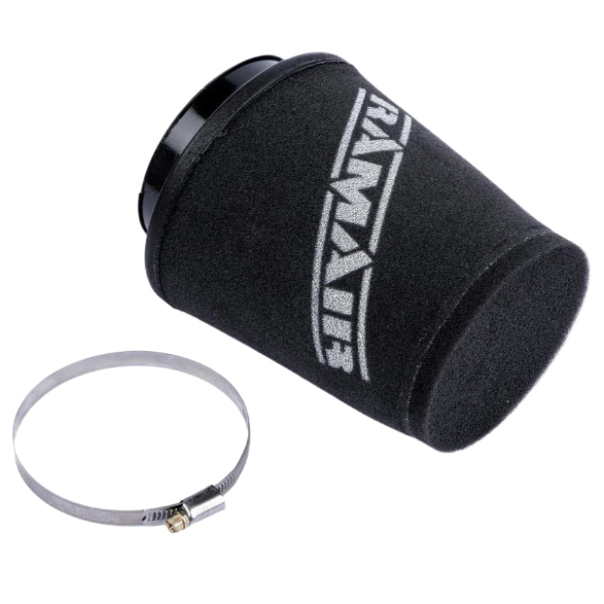 Ramair Offset 80mm Neck Polymer Base Neck Cone Air Filter 157mm