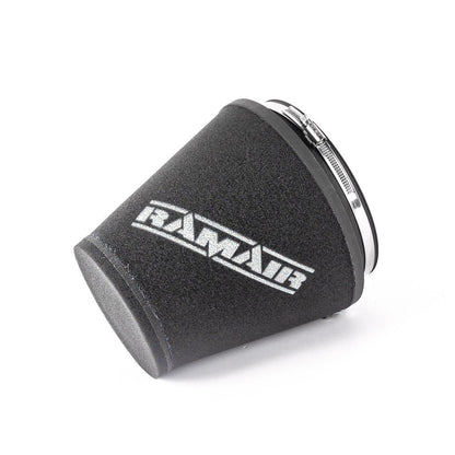 Ramair 70mm OD Neck Large Cone Air Filter with Velocity Stack