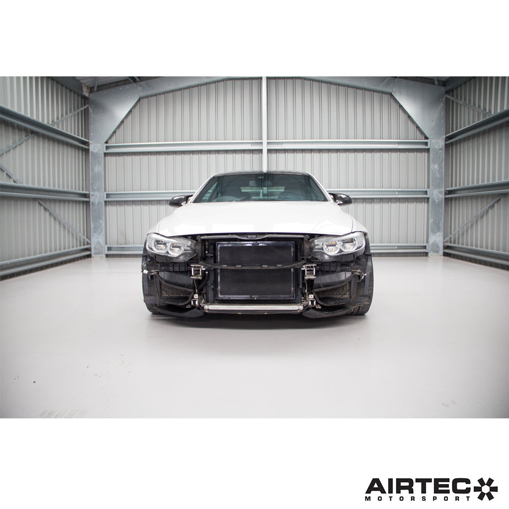 AIRTEC Motorsport Chargecooler Radiator Upgrade for BMW M2 Comp, M3 & M4 (S55 Engine) in Black