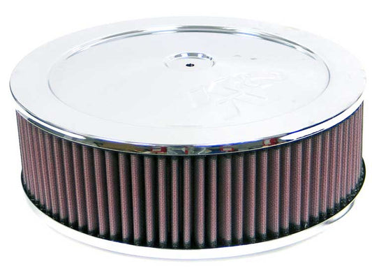 K&N Round Air Filter Assembly (60-1040)