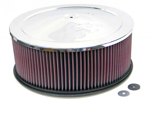 K&N Round Air Filter Assembly (60-1245)